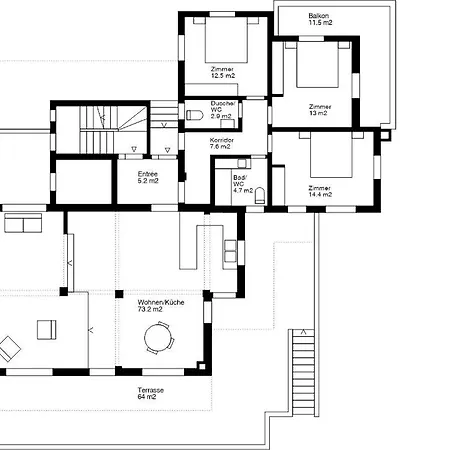 Dagor - Parterrewohnung Vourvourou