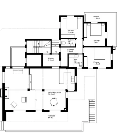 Dagor - Parterrewohnung *