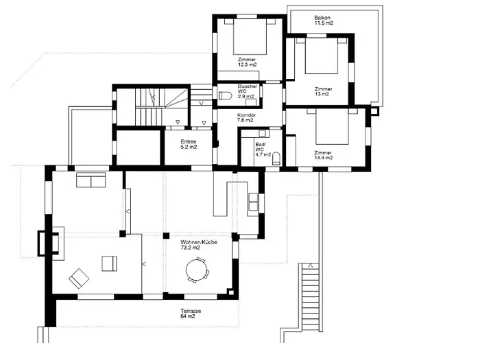 Dagor - Parterrewohnung *